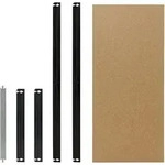 shelfplaza BLACK 100x23 cm Fachboden-Set in schwarz f&uuml;r BLACK Schwerlastregale