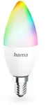Hama Smarte Lampe E14, 4,9W, LED, Matter, Kerze, RGBW, dimmbar, mit App