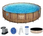 Power SteelTM Swim Vista SeriesTM Frame Pool Komplett Set mit Filterpumpe &Oslash; 549 x
