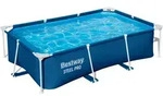 Steel Pro&reg; Frame Pool ohne Pumpe 259 x 170 x 61 cm, dunkelblau, eckig