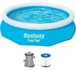 Fast SetTM Aufstellpool-Set mit Filterpumpe &Oslash; 305 x 76 cm, blau, rund