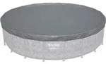 Winterfeste Premium Abdeckplane &Oslash; 615 cm, grau, rund