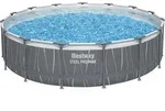 Steel Pro MAXTM Solo Pool ohne Zubeh&ouml;r &Oslash; 457 x 107 cm, LED-Design, rund