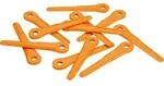 Stihl Kunststoffmesser-Satz f&uuml;r M&auml;hkopf PolyCut 28-2 & 48-2 - orange