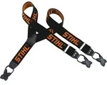 Stihl Hosentr&auml;ger / zum Kn&ouml;pfen - schwarz