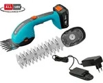 Gardena Akku-Gras- und Strauchschere PowerCut / Ready-To-Use Set