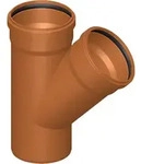 Hauskanalformst&uuml;ck Abzweiger KGEA - 125 / 100