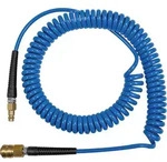 Spiralschlauch-Kupplung-Set / NW 7,2 - 7,5 / Windungen: 41 / SP20750PUSK - blau