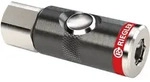Druckknopf-Sicherheitskupplung NW 7,4, Innengewinde, drehbar - G 1/2" IG / 74,3 /