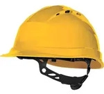 Bauhelm QUARTZ UP IV - gelb - 53 - 63 cm