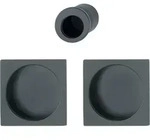 Schiebet&uuml;rmuschel-Set 4921 - schwarz matt