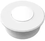 Push Power Taster - wei&szlig;