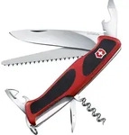 Taschenmesser "RangerGrip55" - rot-schwarz