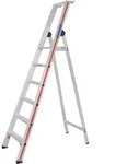 Stufenstehleiter mit Plattform 8026 - 305 / 530 / 7,6 / 2,20