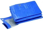 Schutzplane 180 - 5 / 6 - blau / grau