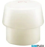 SIMPLEX-Schlageins&auml;tze / Nylon - 195 / 60 - wei&szlig;