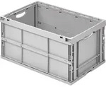 Faltbox aus Kunststoff - grau