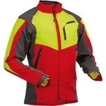 Jacke VENTILATION - XL / rot - neongelb
