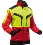 Warnjacke KLIMAAIR - L / rot - neongelb