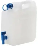 Wasserkanister ECO mit Ablasshahn - 333,5 / 485 / 331,5 - natur