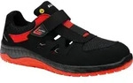Sicherheitssandale LONNY red Easy ESD S1PS - 41 - black / red