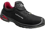 Sicherheitshalbschuh RILEY LOW S3 ESD - 45 - schwarz/rote Akzente