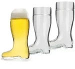 St&ouml;lzle Oberglas Stiefel Bierglas 0,25 l 3er Set