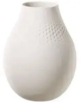 Villeroy & Boch Manufacture Collier Vase Perle 20 cm - Blanc
