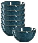 Leonardo MATERA Keramikschale klein 12 cm 6er Set - blau