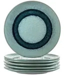 Leonardo MATERA Keramikteller 22,5 cm 6er Set - blau