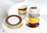 Ritzenhoff & Breker DOPPIO M&uuml;slischale 14 cm 6er Set - Gelb