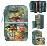 Dino World 3-Fach Federtasche DANGER inkl. Stifte