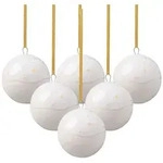 like. by Villeroy & Boch Winter Glow Ornament Kugel 6er Set