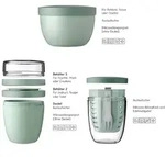 Mepal ELLIPSE Pot-Set 3-teilig - Vivid Mauve