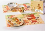 Ritzenhoff & Breker WALDTIERE Kindergeschirr Set mit Platzset