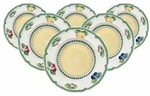 Villeroy & Boch French Garden Fleurence Suppenteller &oslash; 22,8 cm 6er Set