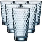 Ritzenhoff & Breker Favo Longdrinkglas 400 ml 6er Set - Blau