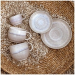 like. by Villeroy & Boch Perlemor Sand Espressountertasse &oslash; 12 cm 6er Set