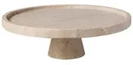 Villeroy & Boch Manufacture Travertine Servierschale mit Fu&szlig; &oslash; 28 cm