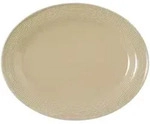 Seltmann Weiden Beat Color Glaze Servierplatte oval 35 x 28 cm - Sandbeige