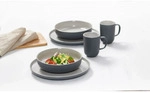 Ritzenhoff & Breker JASPER Eierbecher &oslash; 12 cm 6er Set - grau