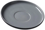 Ritzenhoff & Breker JASPER Kaffeetasse mit Untertasse 240 ml 4er Set - Schwarz