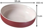 Ritzenhoff & Breker JASPER Schale &oslash; 19 cm 4er Set - Beere