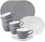 Seltmann Weiden Life Fashion Kaffeeservice 18-teilig - Elegant Grey