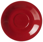 Ritzenhoff & Breker DOPPIO Milchkaffee Tasse mit Untertasse 350 ml 6er Set - Rot