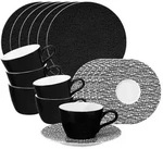 Seltmann Weiden Life Fashion Kaffeeservice 18-teilig - Glamorous Black