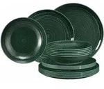 Seltmann Weiden Terra Teller-Set 18-teilig - Moosgr&uuml;n