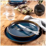 like. by Villeroy & Boch Crafted Fr&uuml;hst&uuml;cksteller &oslash; 21 cm 6er Set - Denim