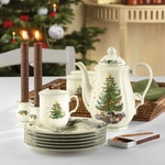Seltmann Weiden Marieluise Weihnachten Fr&uuml;hst&uuml;cks-Set 18-teilig