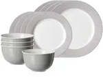 Ritzenhoff & Breker DOPPIO Basic-Set 12-teilig - Grau